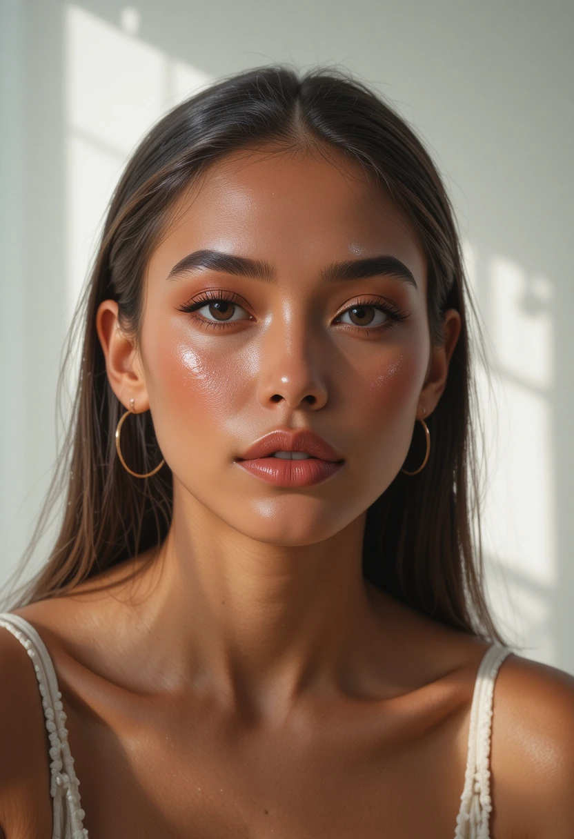 "Collage-inspired Pinterest beauty aesthetic featuring clean girl glow, glass skin, and soft glam makeup ideas for 2026"