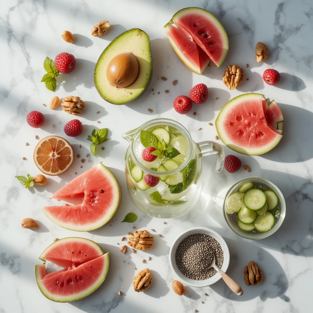 Hydration & Nutrition: Your Glow's Foundation
