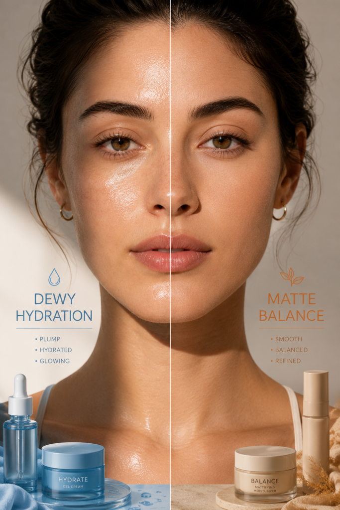 Match products to your actual skin type.