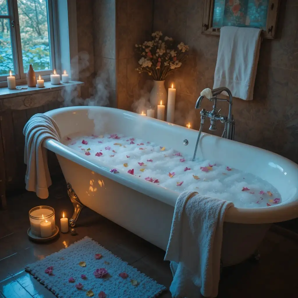 6. Give Yourself An At-Home Spa Night  Affordable Self Care RoutineOnce A Week