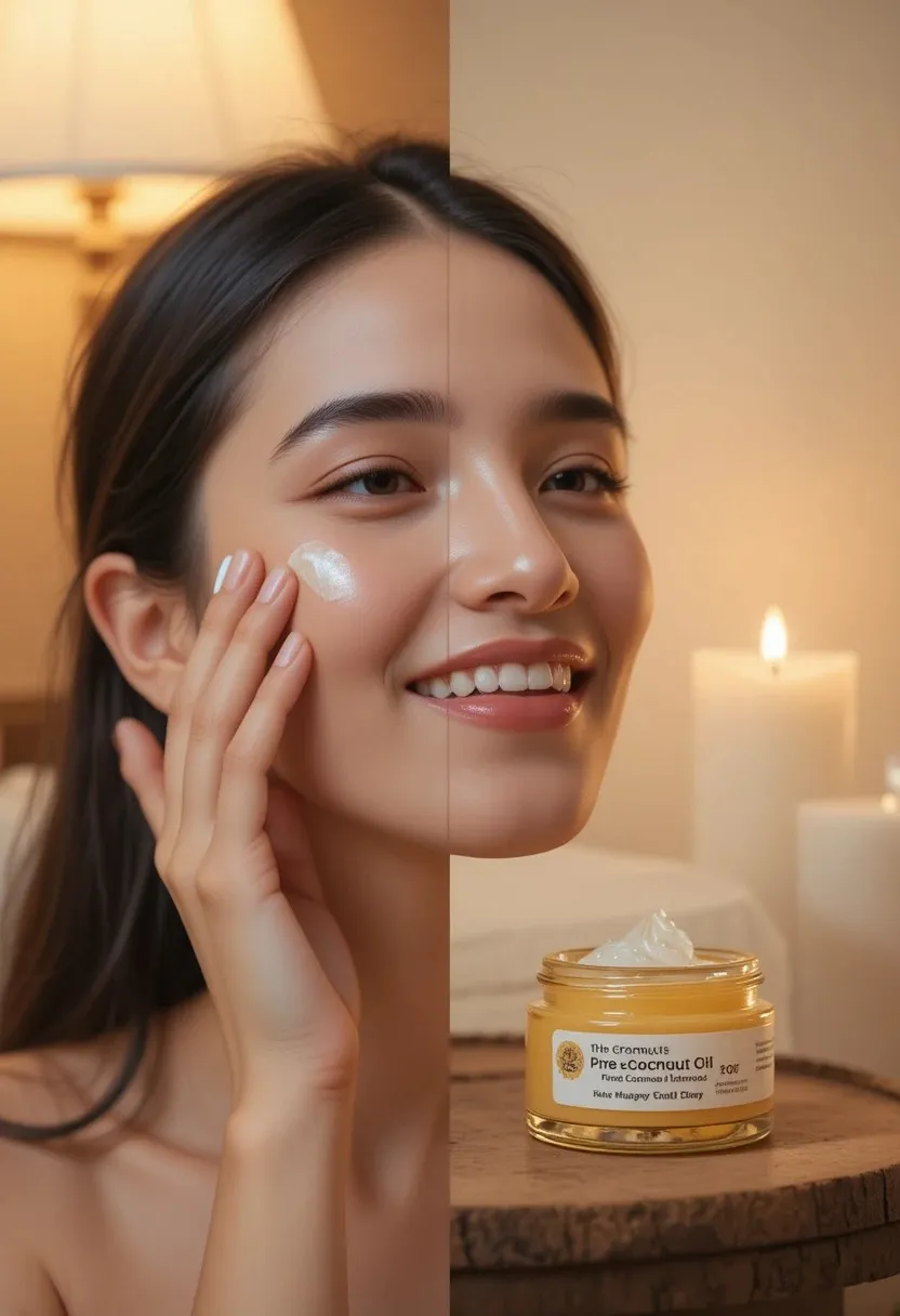 3. Coconut Oil Night Treatment