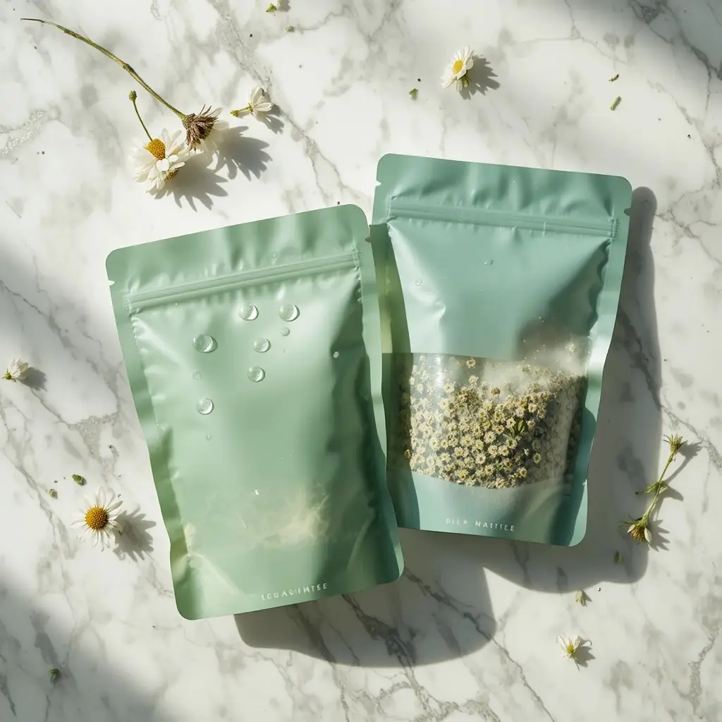 3. Cold Green Tea or Chamomile Tea Bags